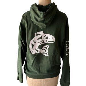 Vintage Hawaii Green Hoodie